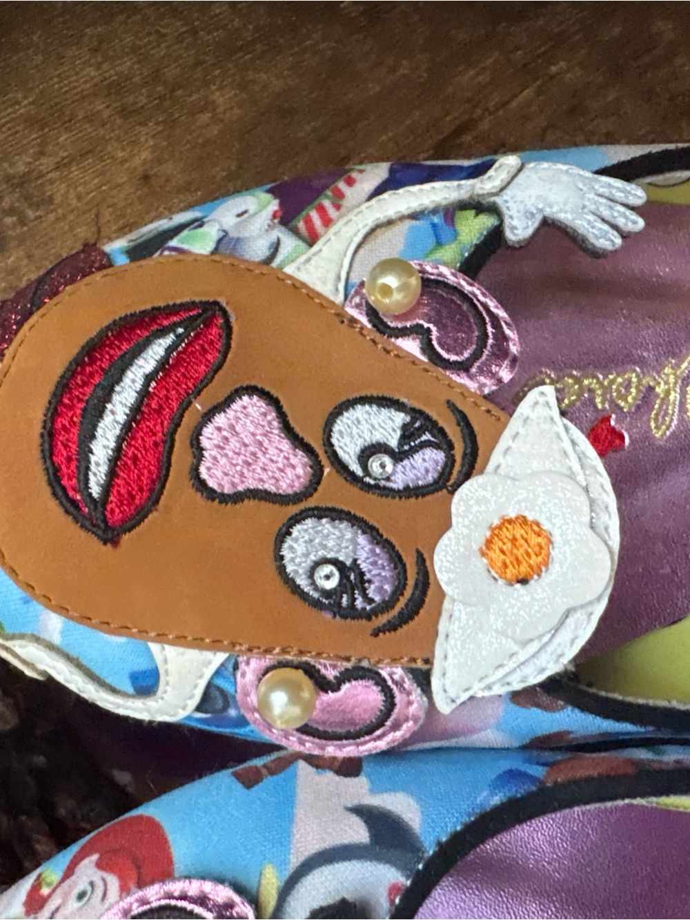Irregular Choice Toy Story Character Flats in Blue, Brown & Purple - Picture 7 of 7